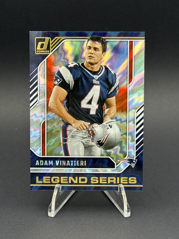 2024 Donruss #7 Adam Vinatieri Legend Series