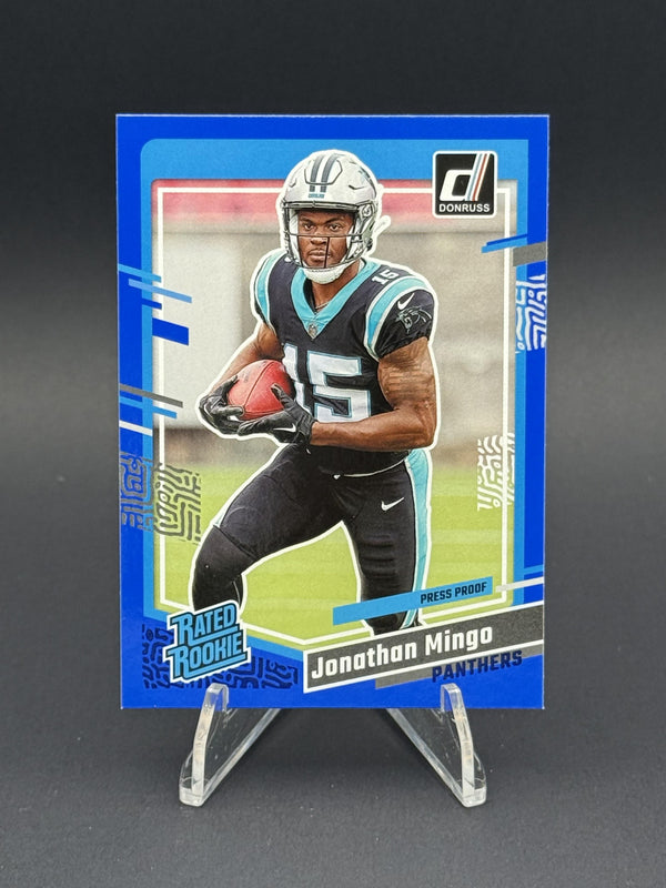 2023 Donruss #312 Jonathan Mingo Press Proof Rated Rookie (RC)