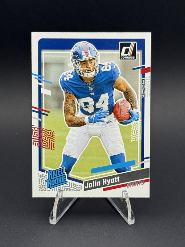 2023 Donruss #378 Jalin Hyatt Rated Rookie (RC)