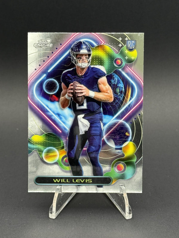 2023 Topps Composite #254 Will Levis Cosmic Chrome Nucleus (RC)
