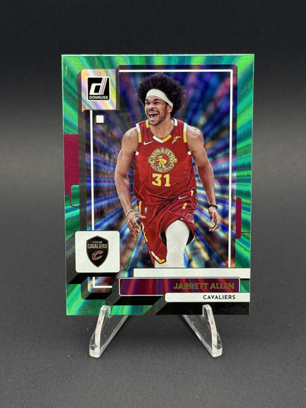 2022-23 Donruss #40 Jarrett Allen Holo Laser Green