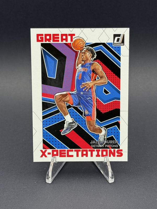 2022-23 Donruss #18 Jalen Duren Great X-Pectations