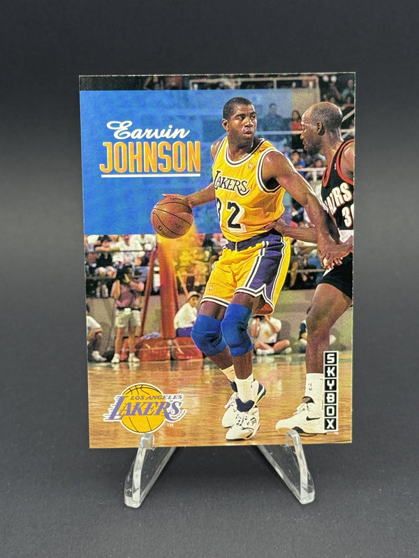 1992-93 SkyBox #358 Earvin Johnson