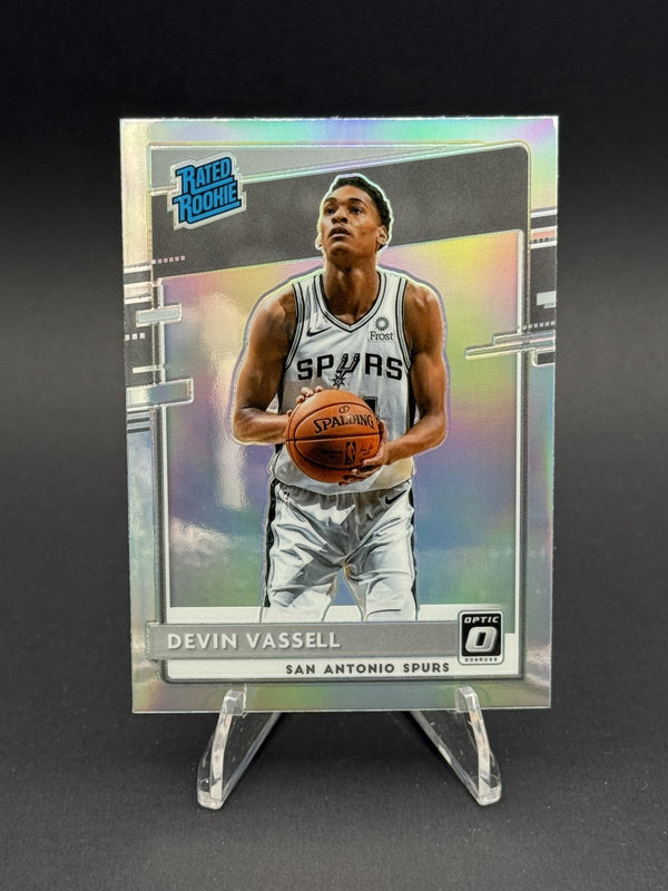 2020-21 Donruss Optic #161 Devin Vassell Holo (RC)