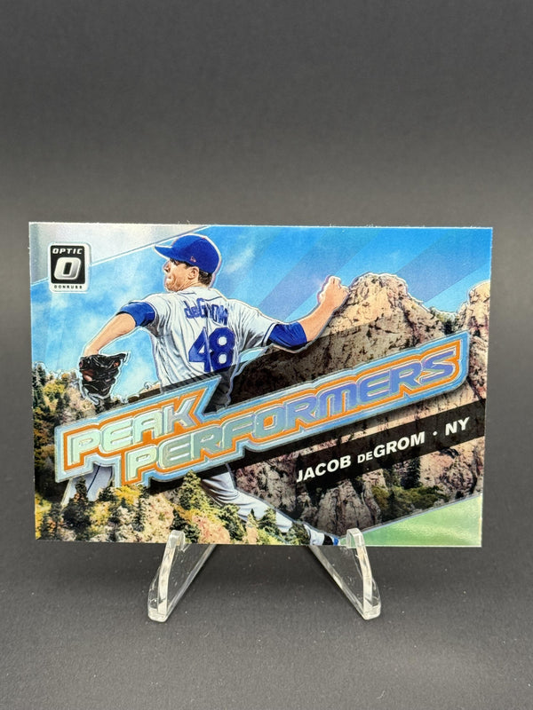 2019 Donruss Optic #PP-5 Jacob deGrom Peak Performers