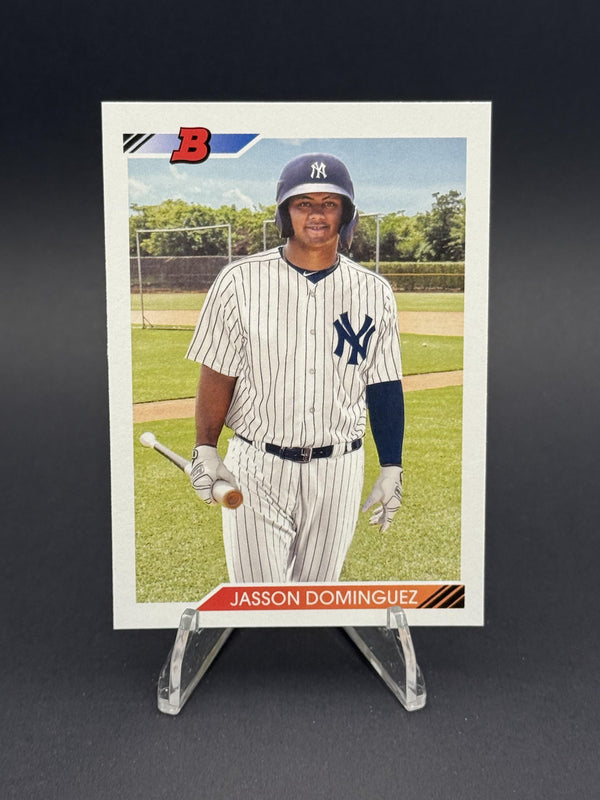 2020 Bowman Heritage #BHP-8 Jasson Dominguez Prospects (RC)