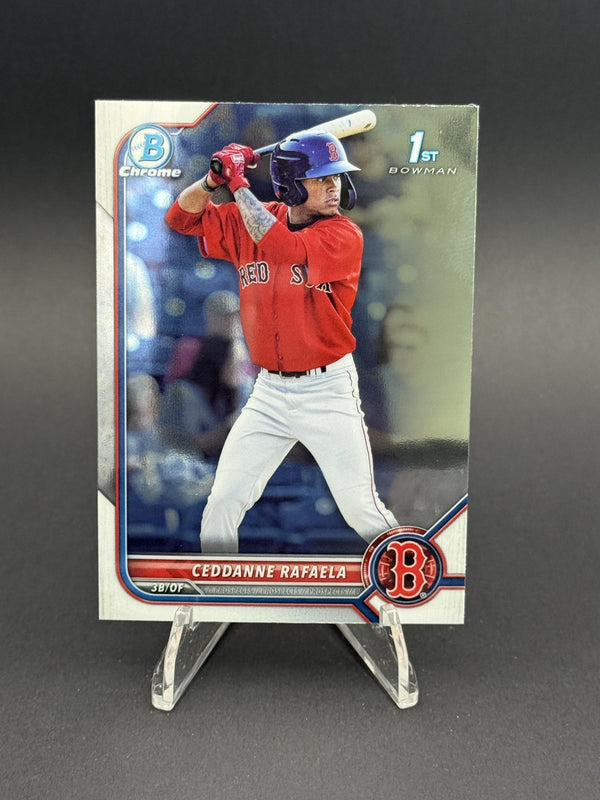 2022 Bowman #BCP-61 Ceddanne Rafaela Chrome Prospects (RC)