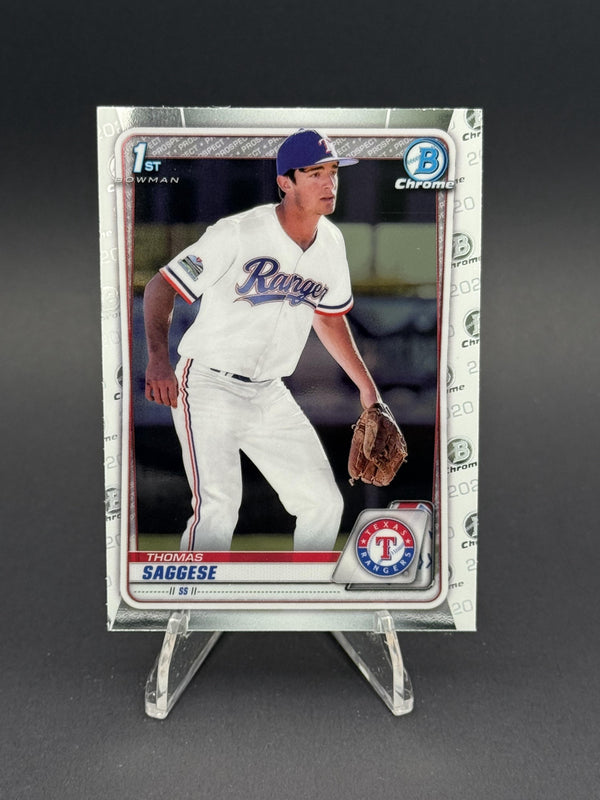 2020 Bowman Draft 1st Edition #BD-167 Thomas Saggese
