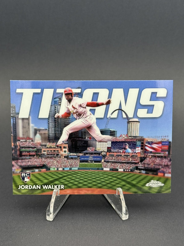 2023 Topps Chrome Update #CT-15 Jordan Walker Titans (RC)