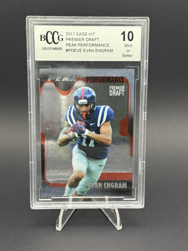 2017 SAGE HIT #PK-EvE Evan Engram Peak Performance BCCG 10