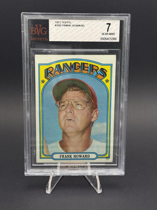 1972 Topps #350 Frank Howard BVG 7