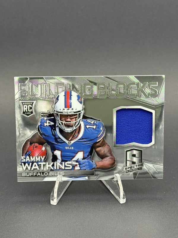 2014 Panini Spectra #BB-SW Sammy Watkins Building Blocks Jerseys (RC) #/199