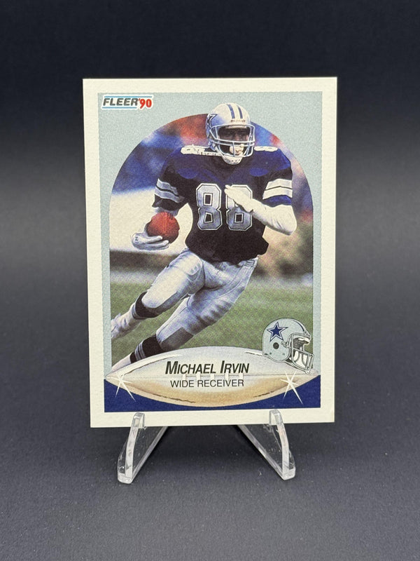 1990 Fleer #389 Michael Irvin