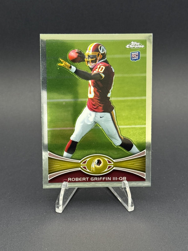 2012 Topps Chrome #200 Robert Griffin III Refractors (RC)