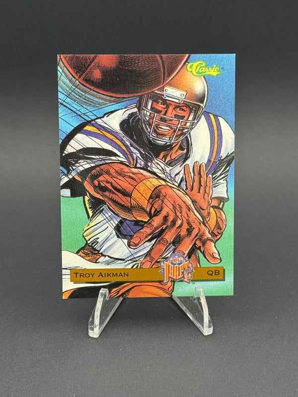 1993 Classic #SS1 Troy Aikman Superhero Comics #/15k