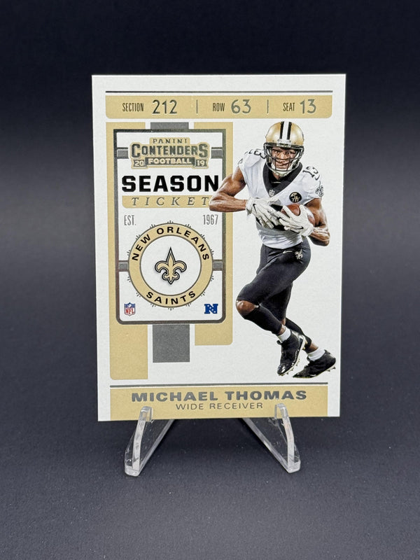 2019 Panini Contenders #80 Michael Thomas
