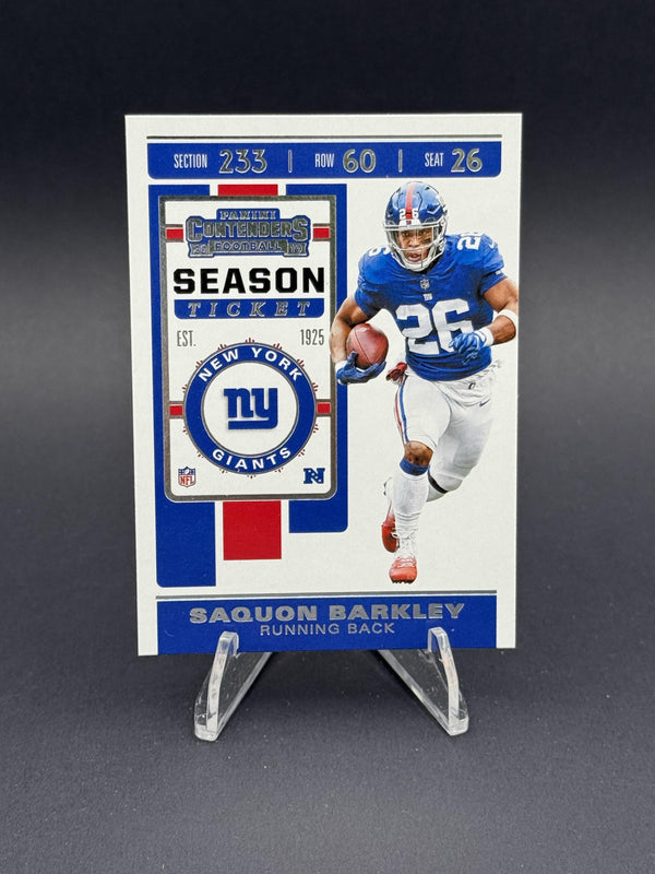 2019 Panini Contenders #52 Saquon Barkley