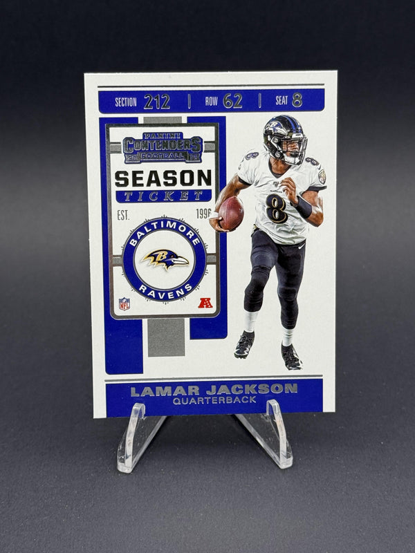2019 Panini Contenders #15 Lamar Jackson