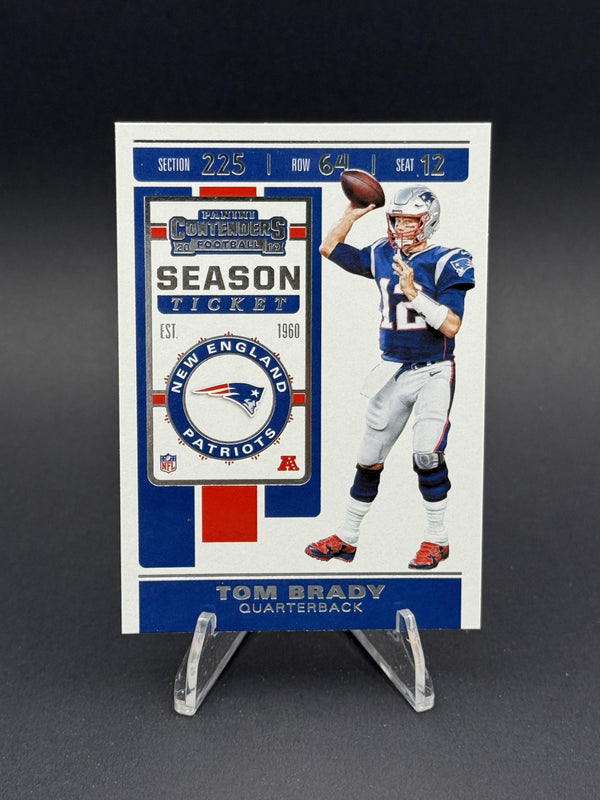 2019 Panini Contenders #9 Tom Brady