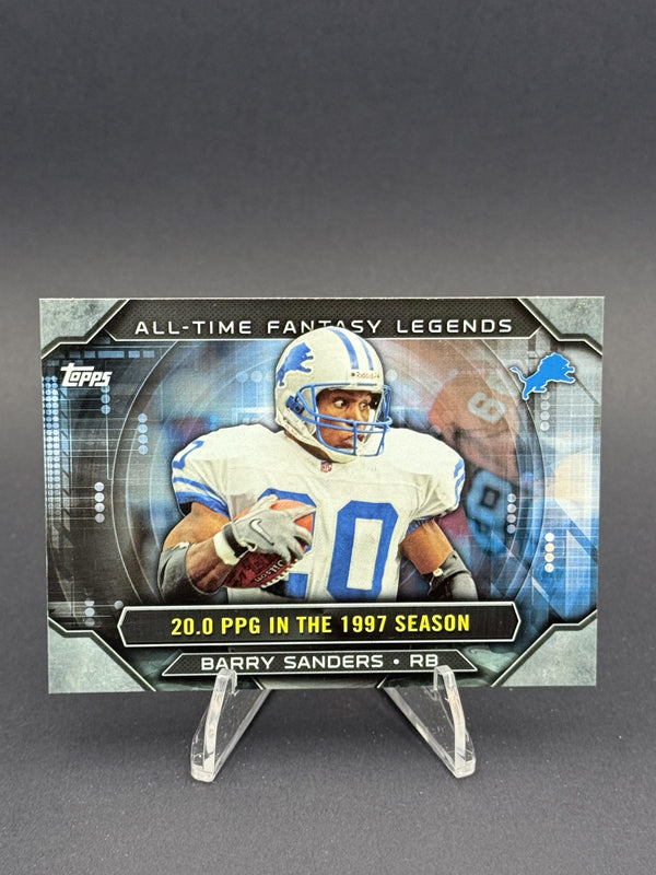 2015 Topps #ATFL-BS Barry Sanders All Time Fantasy Legends