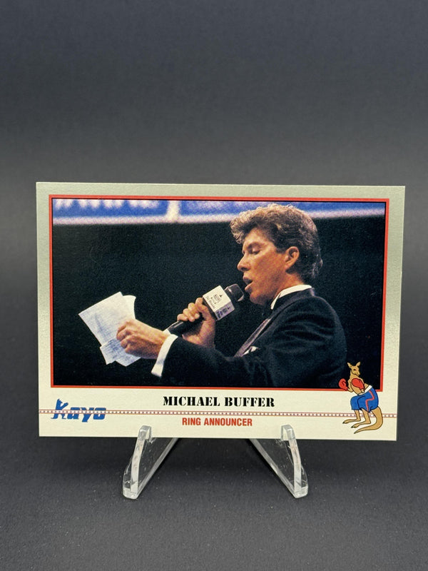 1991 Kayo #139 Michael Buffer
