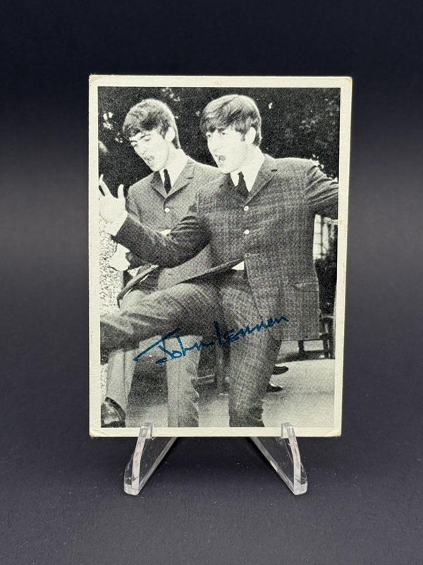 1964 Topps The Beatles #128 George Harrison / John Lennon