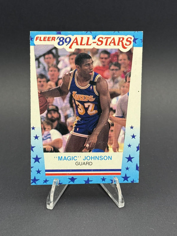 1989-90 Fleer #5 Magic Johnson Stickers