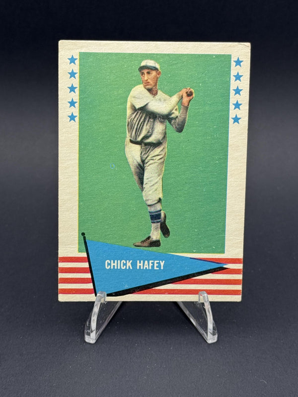 1961 Fleer Baseball Greats (F418-3) #39 Chick Hafey
