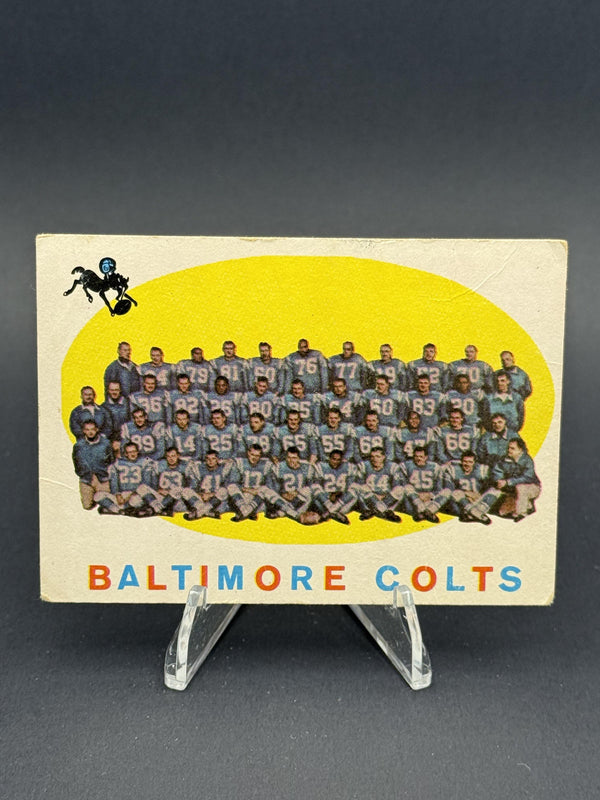 1959 Topps #17 Baltimore Colts