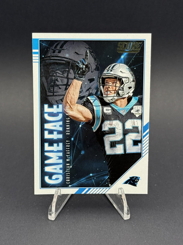 2020 Score #GF-CM Christian McCaffrey Game Face