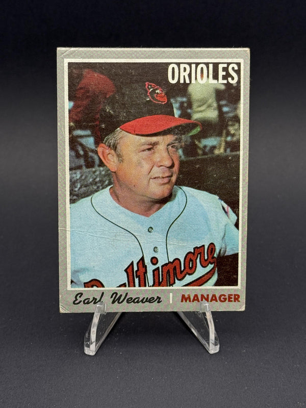 1970 Topps #148 Earl Weaver