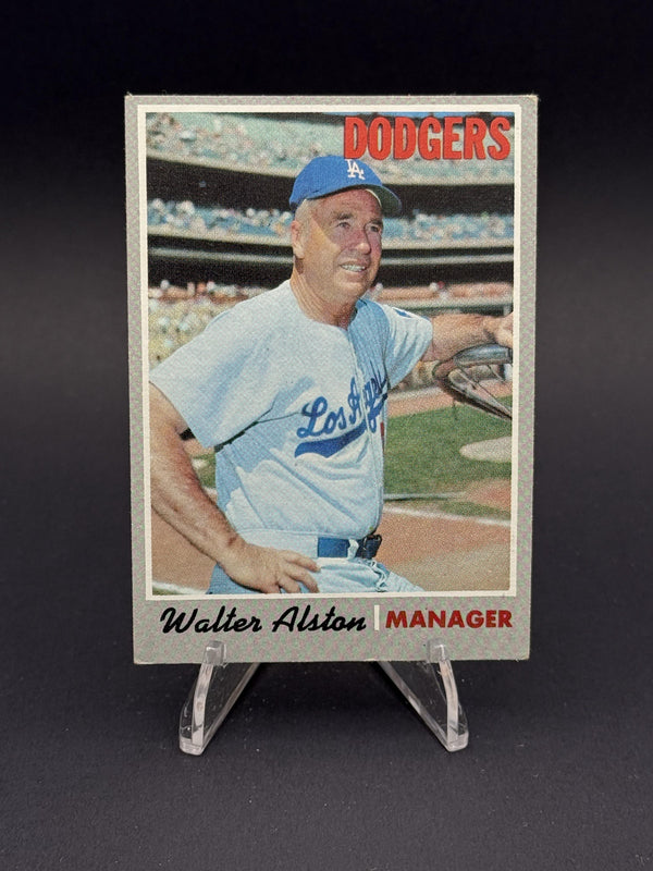 1970 Topps #242 Walter Alston