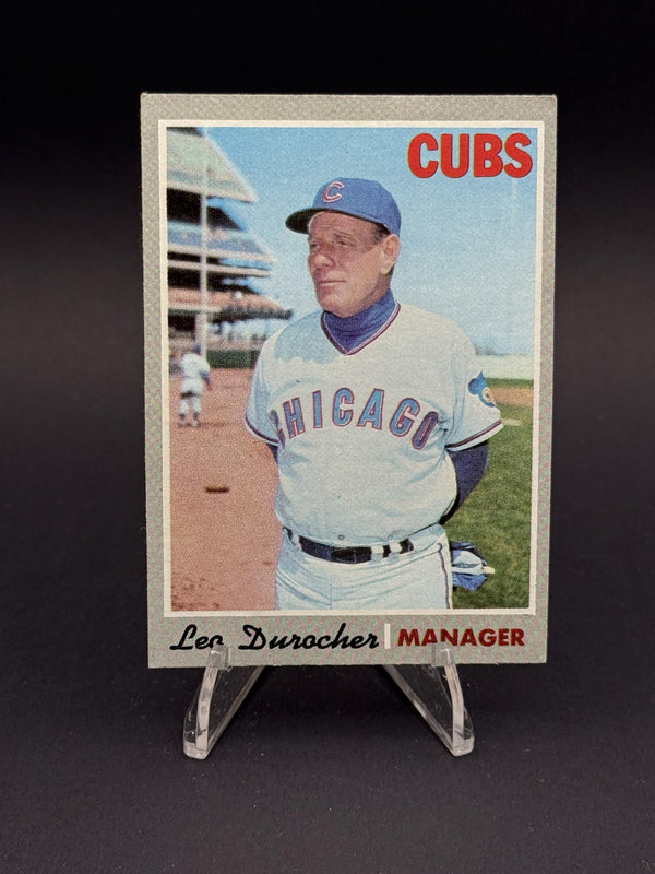 1970 Topps #291 Leo Durocher