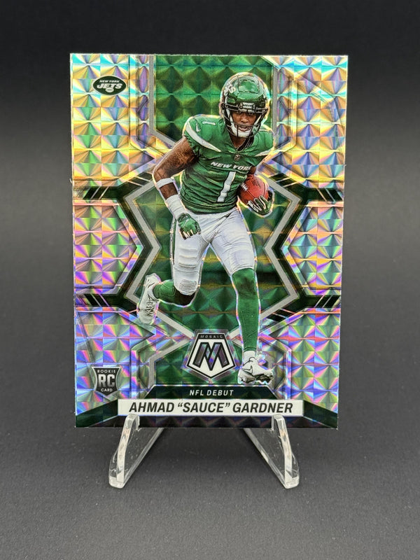 2022 Panini Mosaic #289 Ahmad "Sauce" Gardner Mosaic