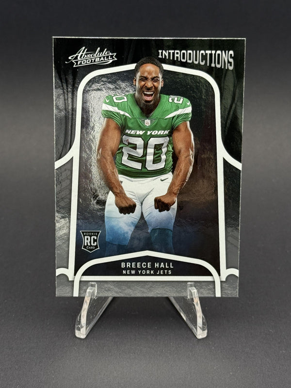 2022 Panini Absolute #INT-12 Breece Hall Introductions