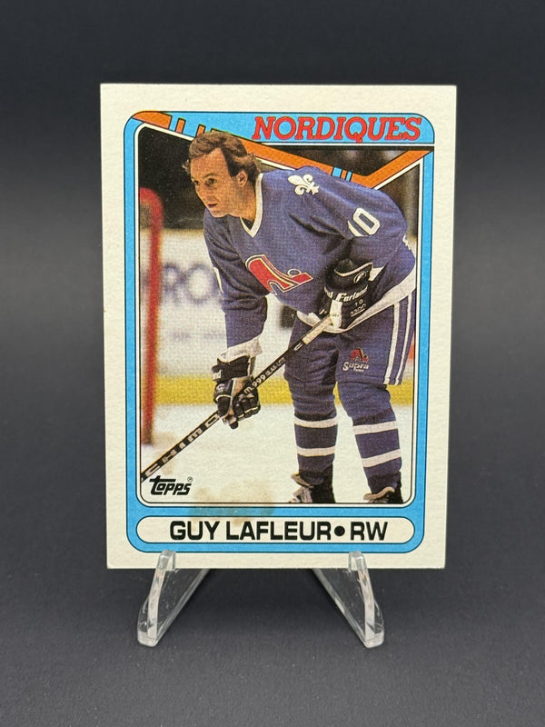 1990-91 Topps #142 Guy Lafleur