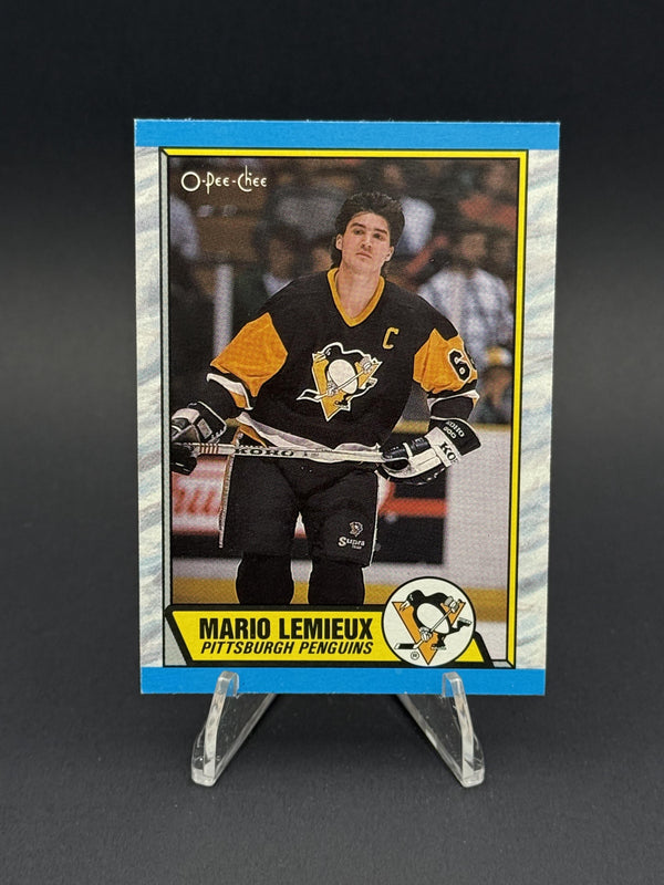 1989-90 O-Pee-Chee #1 Mario Lemieux