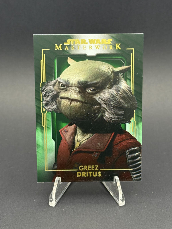 2020 Topps Star Wars Masterwork #74 Greez Dritus 14/99