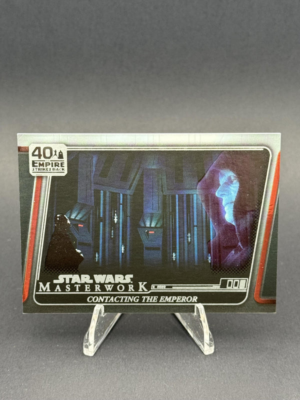 2020 Topps Star Wars Masterwork #ESB - 12 Contacting the Emperor #174/299