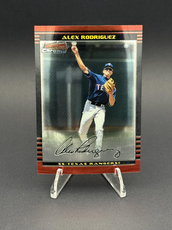 2002 Bowman Chrome #3 Alex Rodriguez