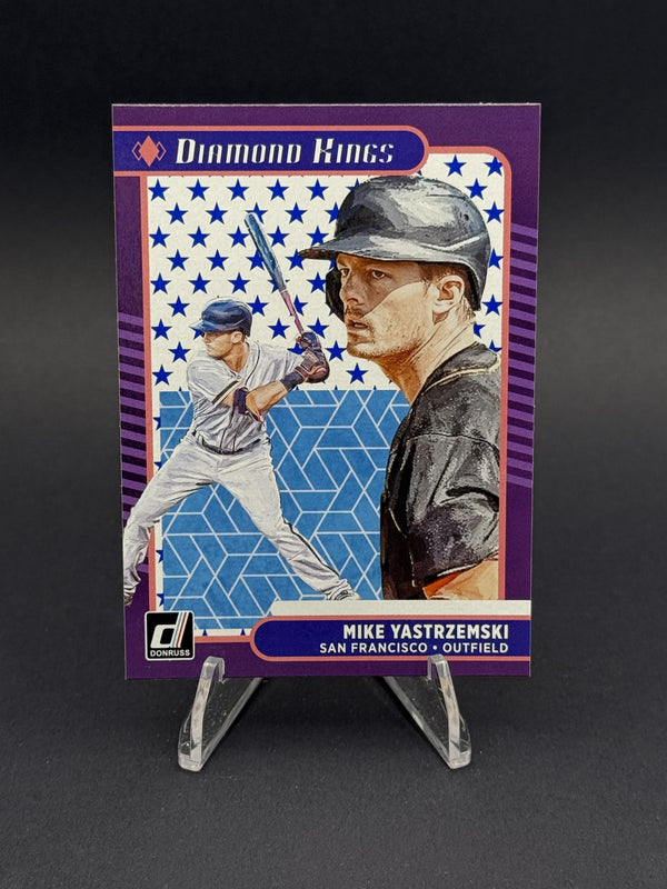 2021 Donruss #28 Mike Yastrzemski Independence Day