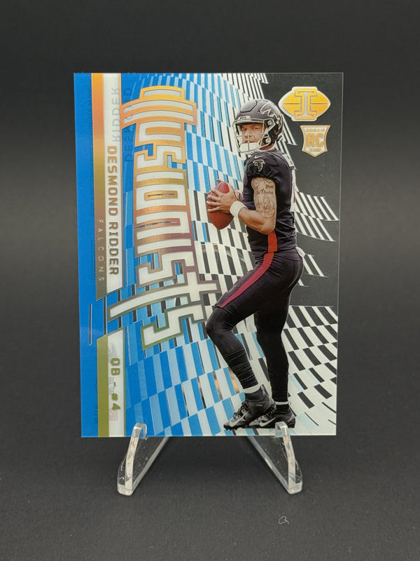 2022 Panini Illusions #I-12 Desmond Ridder Illusionists Light Blue #074/299