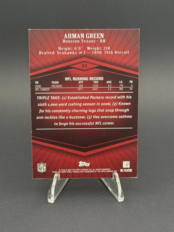2007 Topps Triple Threads #44 Ahman Green #1208/1449