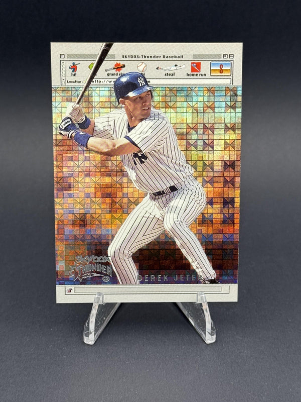 1999 SkyBox Thunder #5 (WB) Derek Jeter www.batterz.com