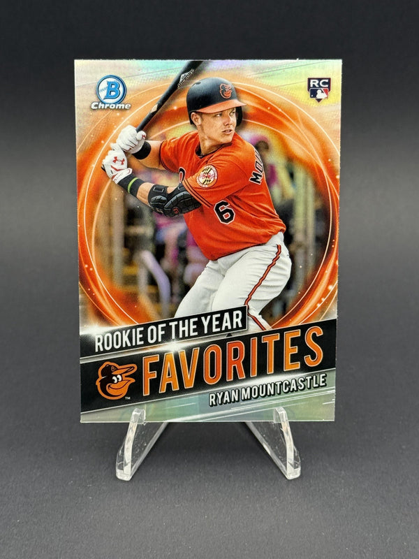 2021 Bowman #RRY-RM Ryan Mountcastle Chrome ROY Favorites (RC)