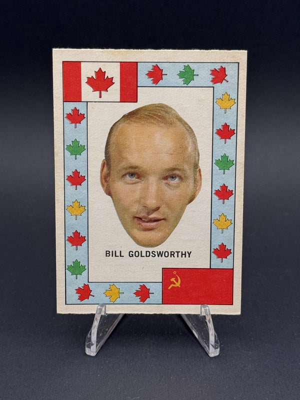 1972-73 O-Pee-Chee #NNO Bill Goldsworthy Team-Canada