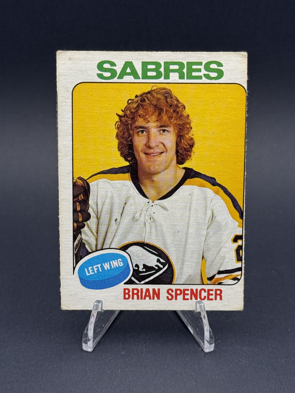 1975-76 O-Pee-Chee #384 Brian Spencer