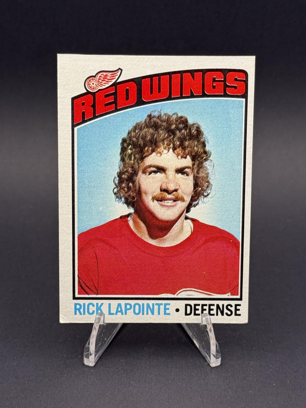 1976-77 Topps #48 Rick Lapointe (RC)