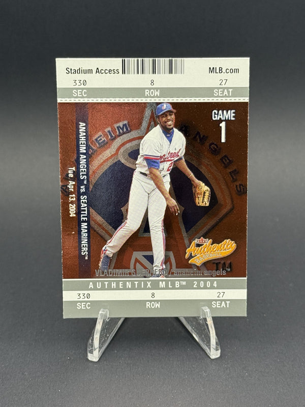 2004 Fleer Authentix #92 Vladimir Guerrero