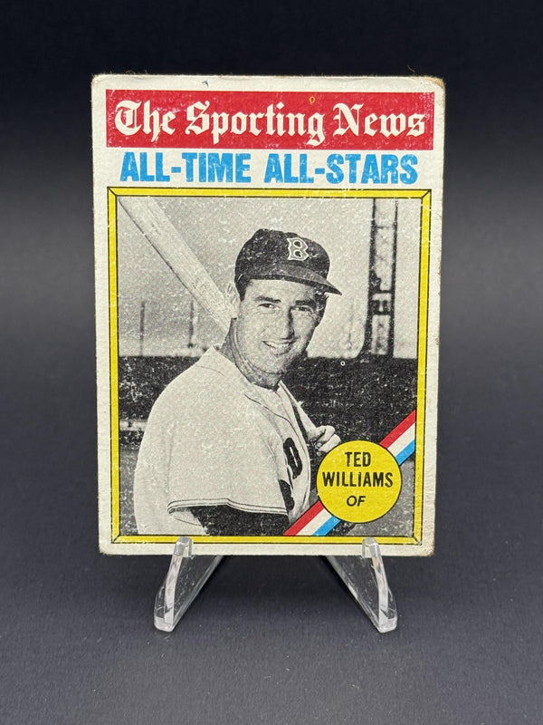 1976 Topps #347 Ted Williams